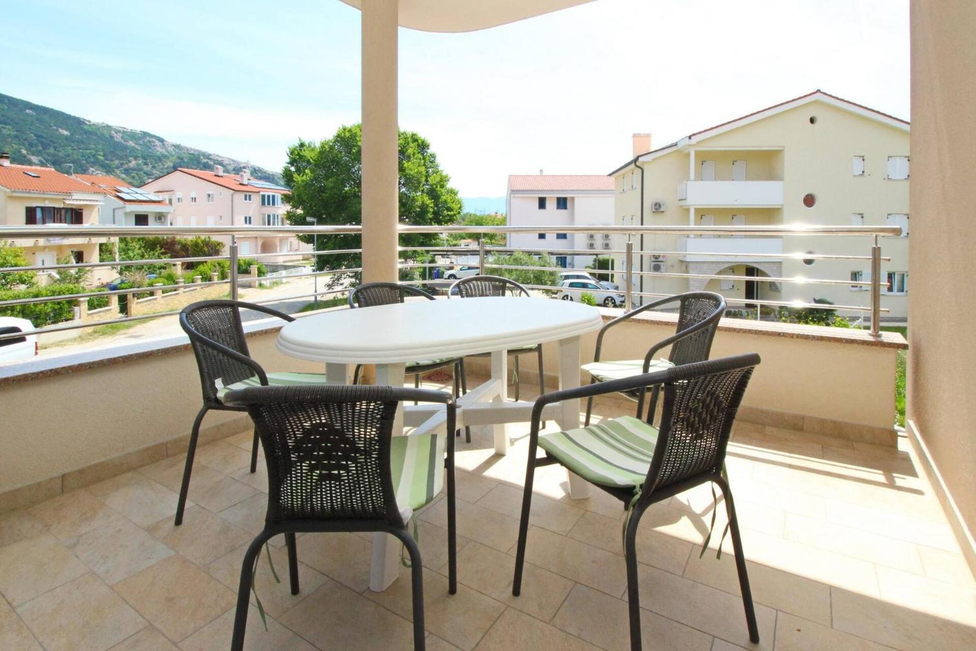 Apartments Smojver Stipe Baška Eksteriør bilde